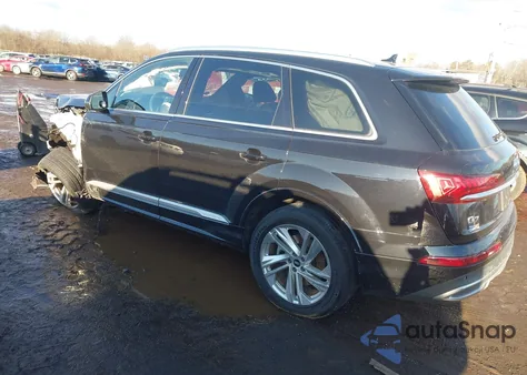 2021 Audi Q7 Premium Plus 55 Tfsi Quattro Tiptronic из США, поврежденный, VIN WA1LXAF75MD035886